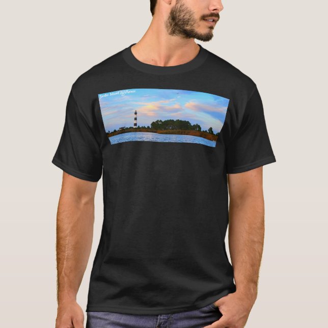Bodie Island Lighthouse T Shirt (Framsida)