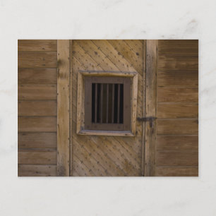Bodie Jailhouse Door Vykort