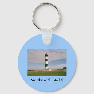 Bodie Lighthouse, Matthew 5:14-16 Nyckelring