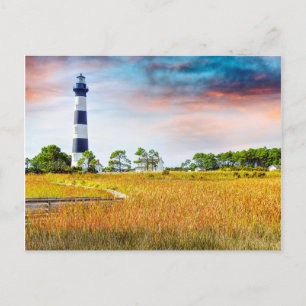 Bodie Lighthouse Outer Banker Vykort