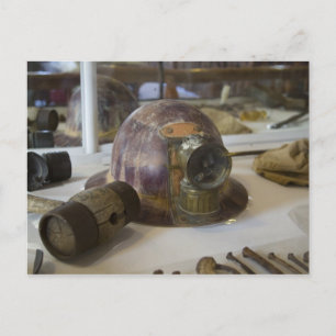 Bodie Miners Helmet Vykort