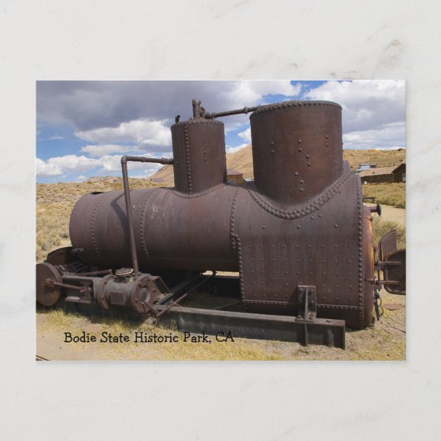 Bodie Mining Equipment Vykort (Framsida)