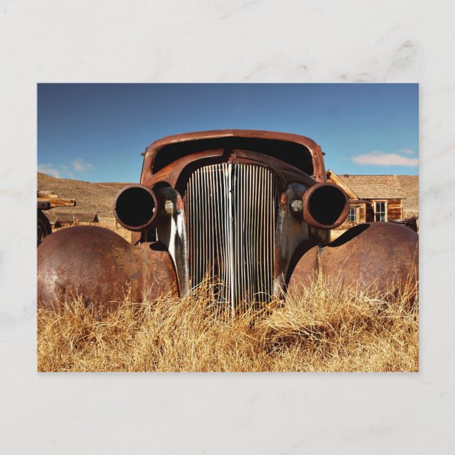 Bodie Övergiven Bil Vykort (Framsida)