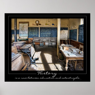 Bodie Schoolhouse - historia - affisch