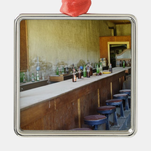 Bodie State Historic Park, Kalifornien, USA 2 Julgransprydnad Metall (Framsidan)