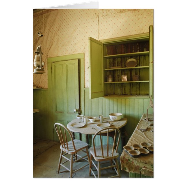 Bodie State Historic Park, Kalifornien, USA Hälsningskort (Framsidan)