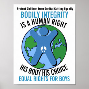 Bodily Integrity - Lika Höger för Boys Poster