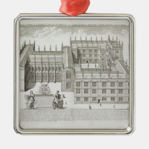 Bodleian bibliotek, Oxford, från 'Oxonia Julgransprydnad Metall