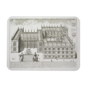 Bodleian bibliotek, Oxford, från 'Oxonia Magnet
