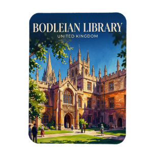 Bodleian Library Storbritannien Magnet