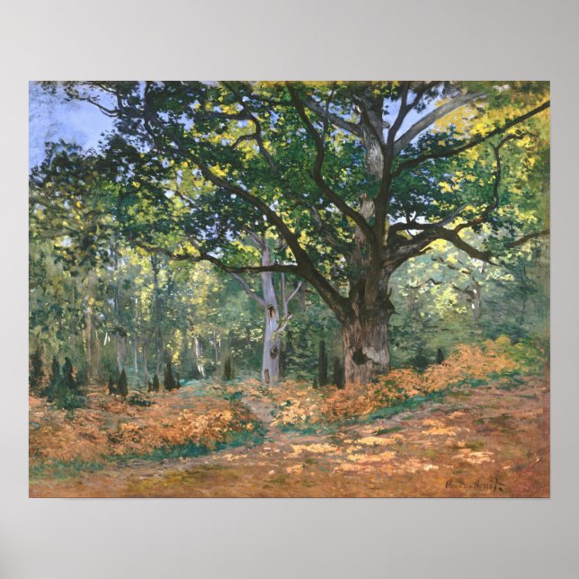 Bodmer Oak, Fontainebleau Forest (1865) Poster (Framsidan)