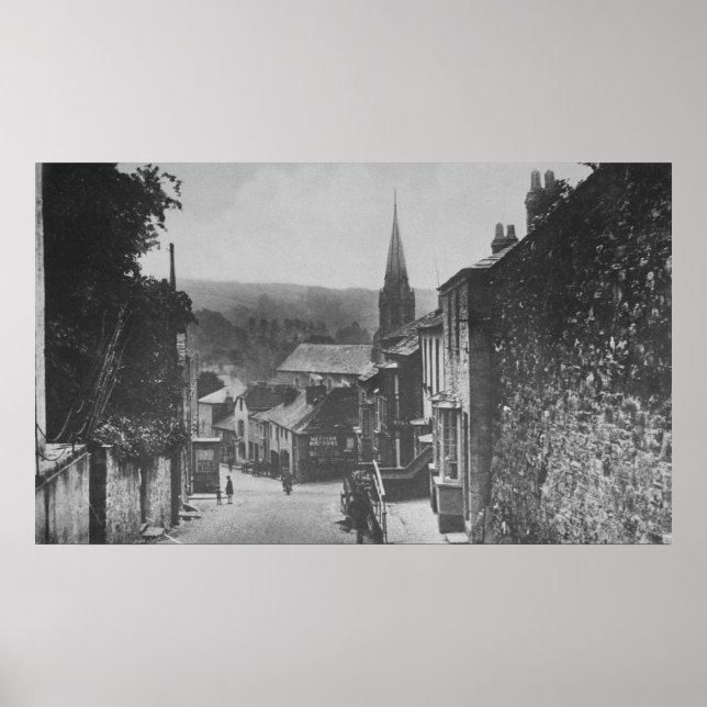 Bodmin Backe, Lostwiel, Cornwall Poster (Framsidan)