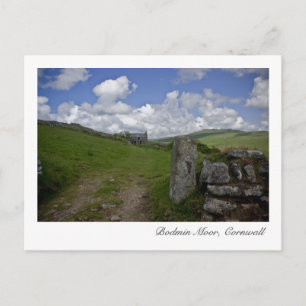 Bodmin Moor, vykort för Cornwall