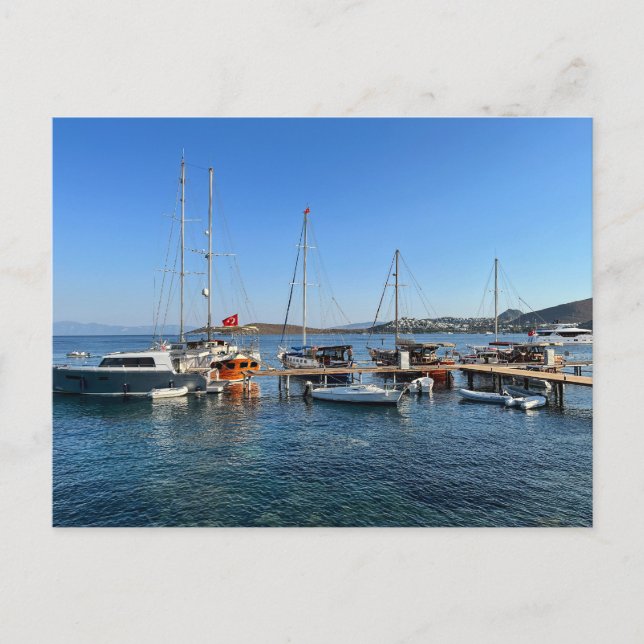 Bodrum i Egeiska havets Helg Vykort (Framsida)