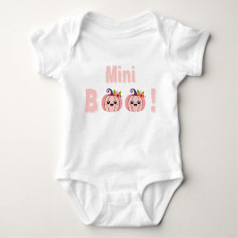 Body Bébé Halloween – “BOO Kawaii” Rose Pastel  T Shirt