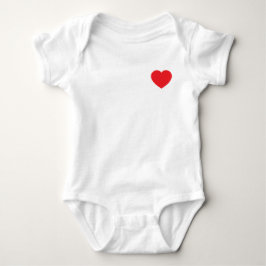 Body bébé – "Petit cœur rouge" ❤️ T Shirt