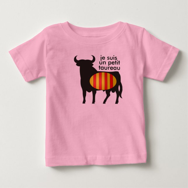 body bébé "petit taureau" t shirt (Framsida)
