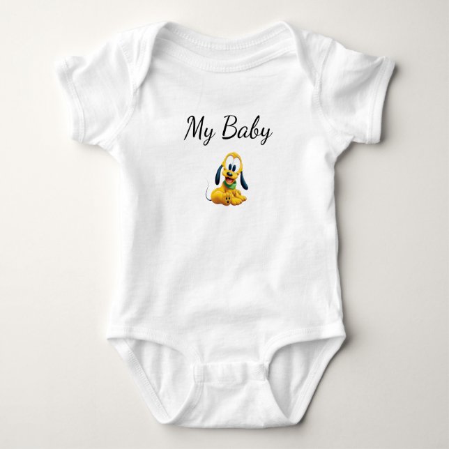 Body Bébé Pluto T Shirt (Framsida)