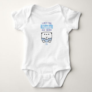 Body Bebé│Tenho más hambre que sueño T Shirt