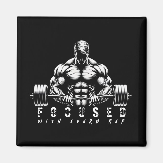 Body Builder-Fitness Magnet (Framsidan)
