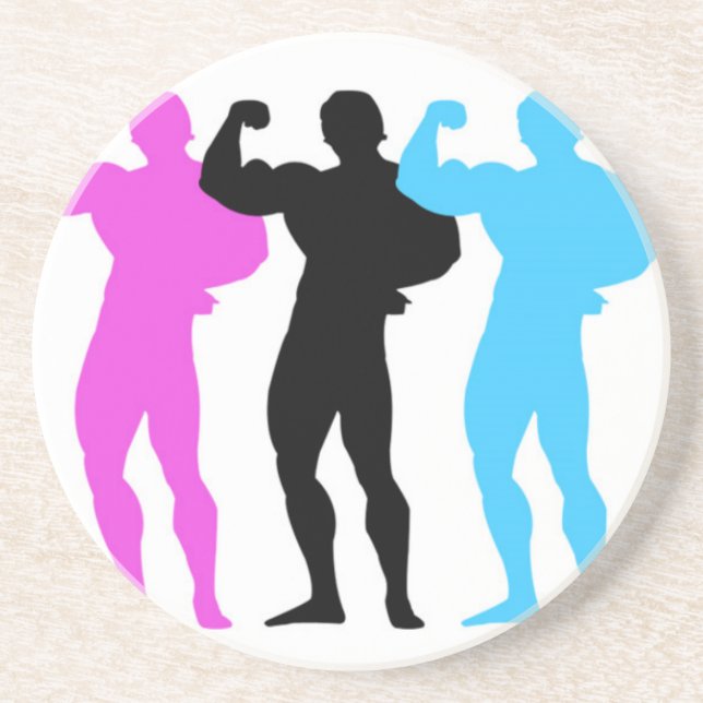 Body Builders Underlägg (Framsidan)