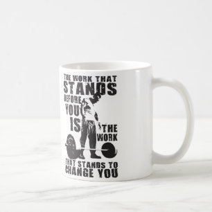 "Body byggnad" Motivering Kaffemugg