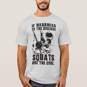 "Body byggnad" Motivering - Squat är botemedlet Tröja
