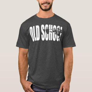 "Body byggnad" Motivering - styrka för Old school Tee Shirt
