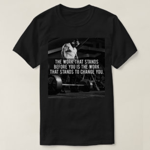 "Body byggnad" Motivering T Shirt