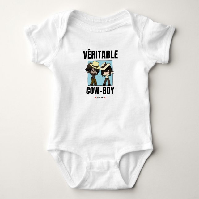 body cowboy chibi t shirt (Framsida)