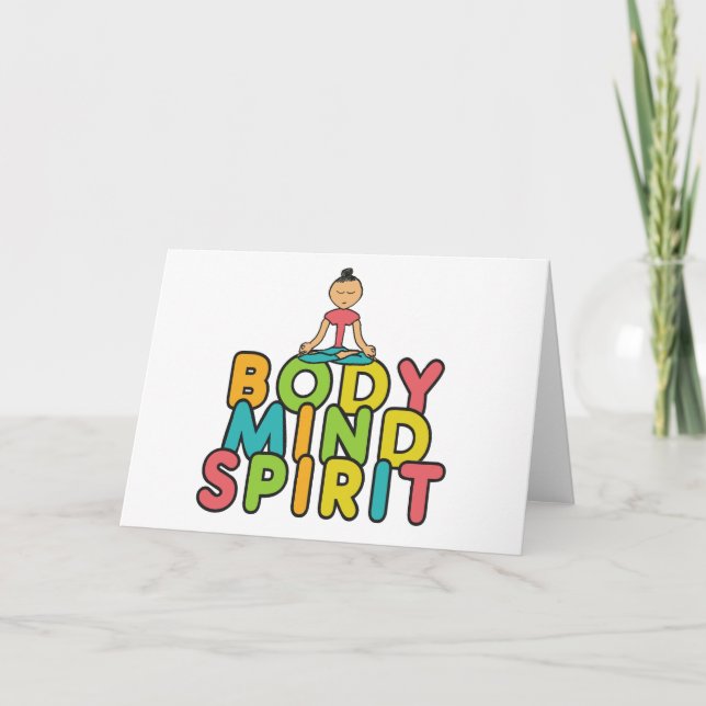 Body Mind Spirit Kort (Framsida)