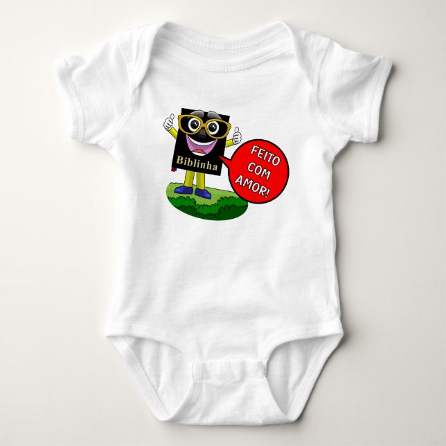 Body para Bebês (Body Biblinha e Turminha) T Shirt (Framsida)