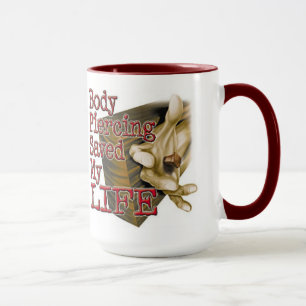 Body Piercing Mugg