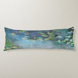 Body Pillow Claude Monet Waterlily Fine Art Kroppskudde