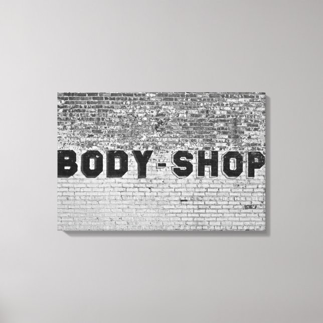 Body Shop Canvastryck (Framsida)