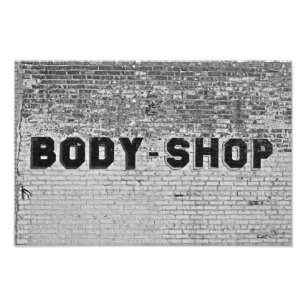 Body Shop Fototryck