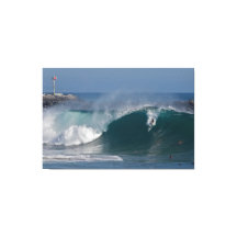 Body surfing på WEDGE, Newport Beach, CA