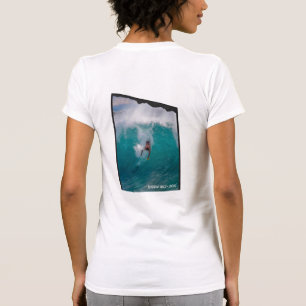 Body surfing Wedge (Kvinnor) Newport Beach, Ca T Shirt