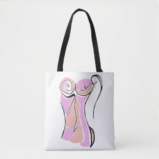 Body Tote Bag Tygkasse
