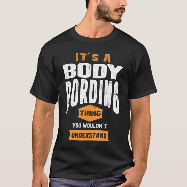 Bodyboarding Sak T Shirt (Framsida)