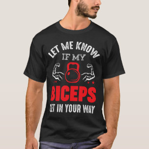 BodyBuilder Biceps Gym Fitness Workout Motivation T Shirt