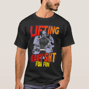BodyBuilder-dödliftar och squat-träningshoodie T Shirt