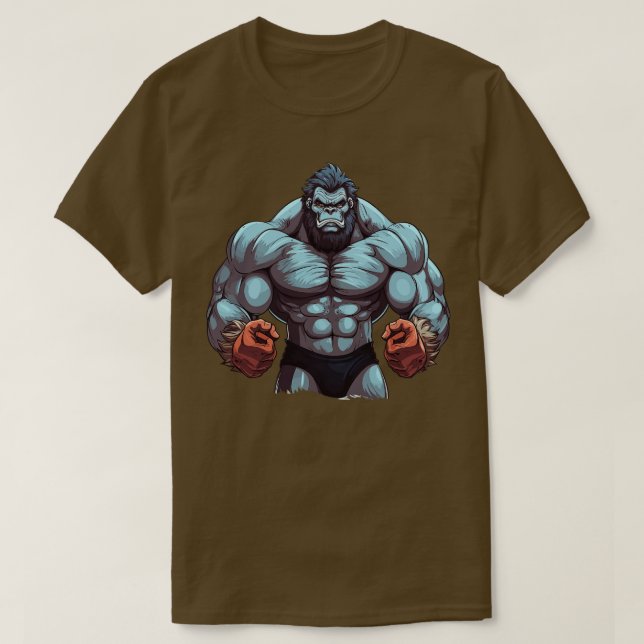 BodyBuilder Gorilla T Shirt (Design framsida)