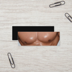 BodyBuilder Personal Trainer Physiness Fitness Mal Mini Visitkort
