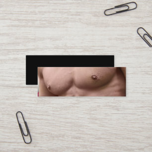 BodyBuilder Personal Trainer Physiness Fitness Mini Visitkort