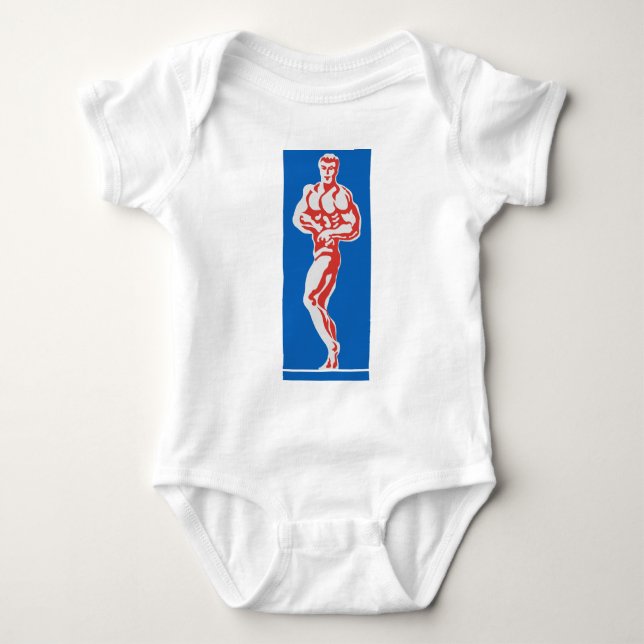 BodyBuilder Tee Shirt (Framsida)