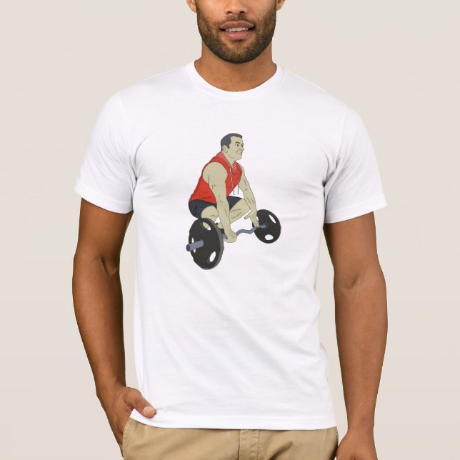 BodyBuilder-ympvikt T Shirt (Framsida)