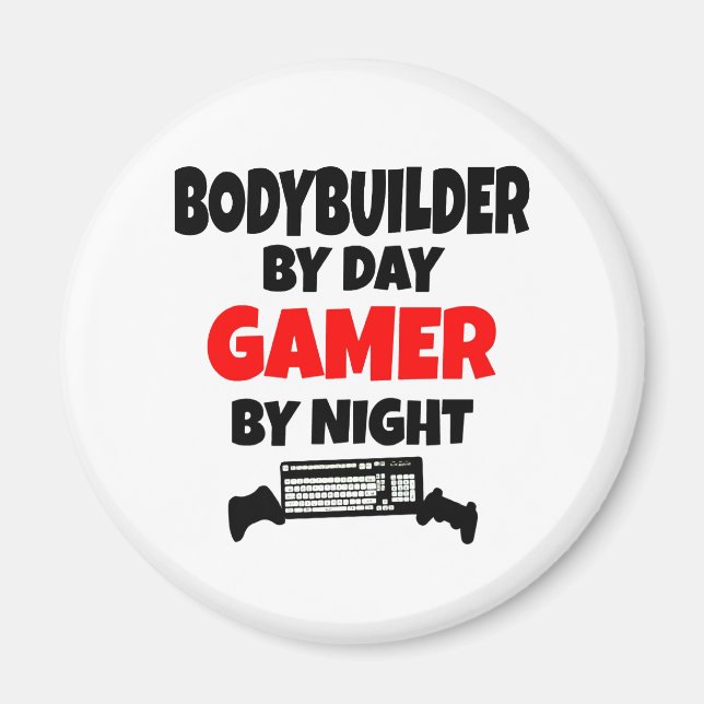 Bodybuilding by Day Gamer by Natt Magnet (Framsidan)