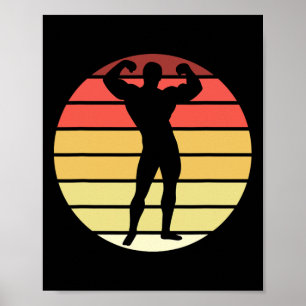Bodybuilding Competition Powerlift Manar Physiqu Poster
