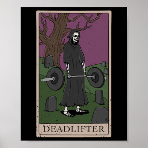 Bodybuilding Deadlifter viktande avlyftare Poster